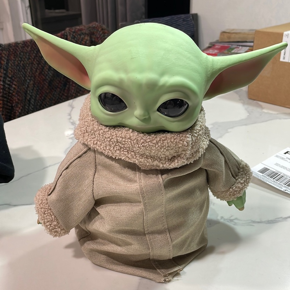 Star Wars Yoda doll.